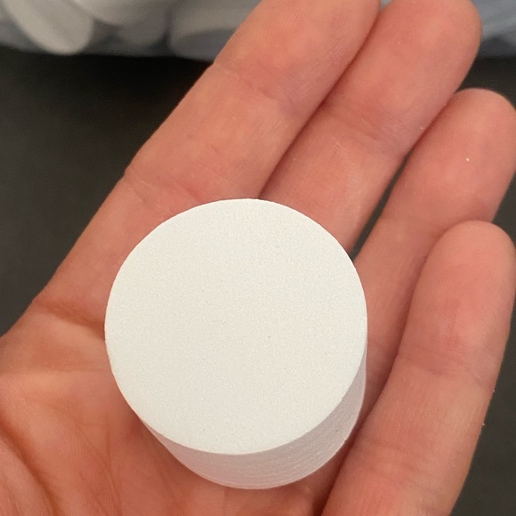 Darice Foamies Foam Shapes Fake Faux Marshmallows larger size lot of 95 - Picture 8 of 9